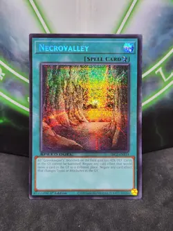 Yugioh Necrovalley SBC2-ENF14 Prismatic Secret Rare 1st Edition NM - Image 1