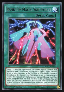 Rank-Up-Magic Skip Force - MP17-EN029 - Rare - 1st Edition Yugioh - Image 1