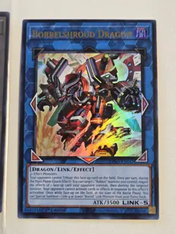 Borrelshroud Dragon + Varis & Borreload Dragon Burst Protocol Yugioh Token Promo - Image 2