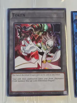 Borrelshroud Dragon + Varis & Borreload Dragon Burst Protocol Yugioh Token Promo - Image 3