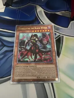 Yugioh Diabellstar The Black Witch AGOV-AE006 Quarter Century Rare Asian English - Image 1
