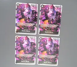Gecko Moria SR OP06-086 Playset ×4 One Piece TCG English - Image 1