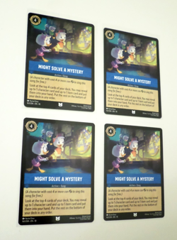 Disney Lorcana Whispers In The Well Might Solve A Mystery 4x 163/204 Uncommon - Image 2