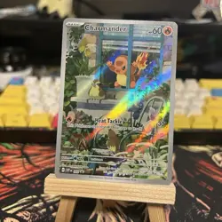 Pokemon Charmander Promo Holo Card 044 Scarlet & Violet SV Heat Tackle English - Image 1