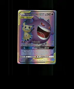 Fan-Art READ DESCRIPTION BELOW HOLO GENGAR Card Mimikyu Pokemon Card p3 - Image 1