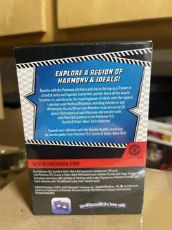 Pokemon TCG Scarlet & Violet Black Bolt Booster Bundle English Sealed Card Game - Image 2