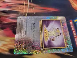 Near Mint Meowth Legendary Collection 2002 Reverse Holo Pokemon Card TCG cgc7 ps - Image 4