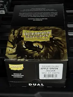 Dual Matte Lightning Case Display Dragon Shield Standard Size Sleeves - 10 Packs - Image 1