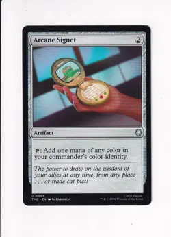 MAGIC COMMANDER: TEENAGE MUTANT NINJA TURTLES ARCANE SIGNET - Image 1