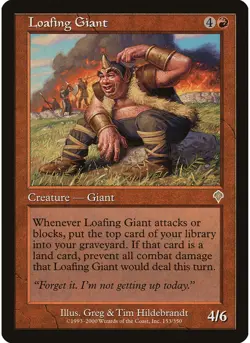 Loafing Giant 153 MTG NM - Invasion - Image 1