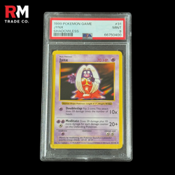 JYNX SHADOWLESS BANNED ARTWORK 1999 POKEMON #31 - PSA 9 LOW POP RARE - Image 1