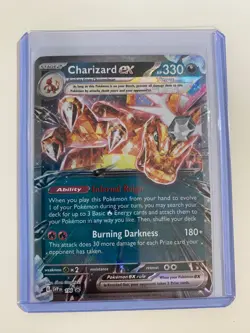 Pokemon TCG Black Star Promo: Charizard ex SVP196 Promo Standard Size Card - NM - Image 1
