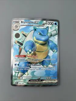 Pokemon Blastoise Ex 151 184/165 Pokemon Scarlet and Violet NMNT🔥 - Image 1