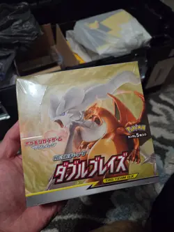 Pokemon Sun and Moon Japanese Double Blaze SM10 Sealed Booster Box US SELLER - Image 1