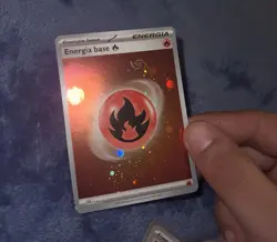 Pokemon TCG 151 HD Cosmo Fire Energy With HD Arrow Swirl VERY RARE COLLECTIBLE - Image 1