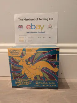 New Pokemon TCG: Mega Evolution Ascended Heroes - POKEMON CENTER ETB ⭐ In Hand ✅ - Image 1