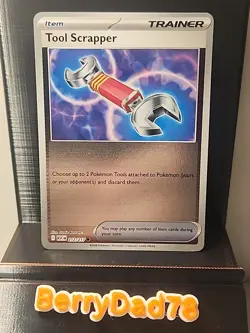 Tool Scrapper 212/217 Ascended Heroes Reverse Holo Pokemon TCG NM - Image 1