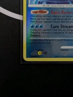 Suicune 19 Secret Wonders Reverse Holo Rare - Pokemon TCG - Image 5
