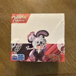 Pokemon Destined Rivals Booster Box FACTORY SEALED BRAND NEW - Image 1