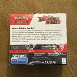 Pokemon Destined Rivals Booster Box FACTORY SEALED BRAND NEW - Image 5