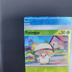 Pokemon TCG NFC Error Miscut Foongus 009/197 Reverse Holo Obsidian Flames - Image 4