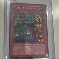 Konami Royal Command Regular LON-080 Trap Card Yu-Gi-Oh! TCG English - Image 1