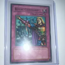 Konami Royal Command Regular LON-080 Trap Card Yu-Gi-Oh! TCG English - Image 2