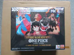 One Piece TCG - OP-09 Emperors in the New World Booster Box - English - Sealed - Image 1