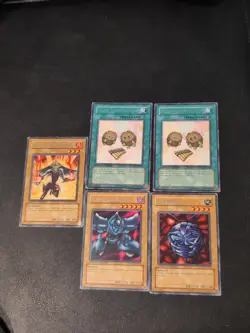 Yugioh Mcdonalds 5 Card Lot MDP2 Heavily Played - Image 1