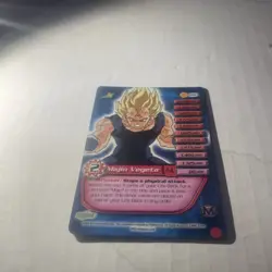 Majin Vegeta hi-tech 192 193 Folding Personality Card Score Dbz CCG TCG - Image 2