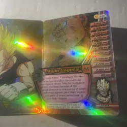 Majin Vegeta hi-tech 192 193 Folding Personality Card Score Dbz CCG TCG - Image 4