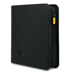 - Toploader 4 Pocket Premium Binder with Zipper for 160 Cards - Side Loaded P... - Image 1
