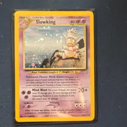 Pokemon Slowking 14/111 Neo Genesis Holo Rare Unlimited English WOTC Card - Image 1