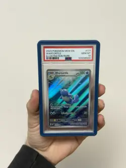 2023 Pokemon Mew EN Wartortle 171/165 Illustration Rare PSA 10 - Image 3