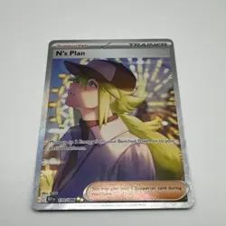 Pokemon N's Plan 170/086 Sv: Black Bolt Full Art Holo Special Illustration - Image 3