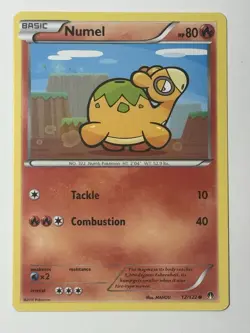 Pokemon TCG - Numel - 2016 - BREAKpoint Series 12/122 - Common Non-Holo - Image 1