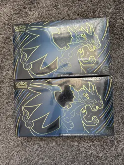 NEW Pokemon Center Mega Charizard X ex Ultra-Premium Collection (UPC) - Lot Of 2 - Image 1