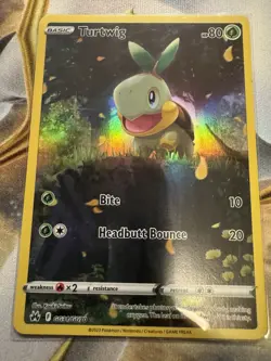 Pokemon TCG Turtwig Crown Zenith: Galarian Gallery GG31/GG70 Holo Rare - Image 1