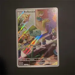 Pokemon Bulbasaur 143/142 Sv07: Stellar Crown Illustration Rare Holo - Image 1