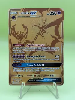 Pokemon TCG Ultra Prison 172/156 Lunala GX NM - Image 1