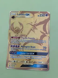 Pokemon TCG Ultra Prison 172/156 Lunala GX NM - Image 3