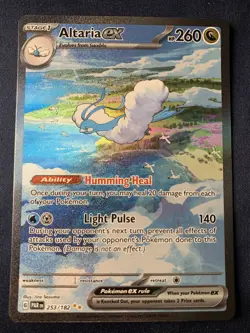 Altaria EX Holo Pokemon Card 253/182 Sv04: Paradox Rift - Image 1