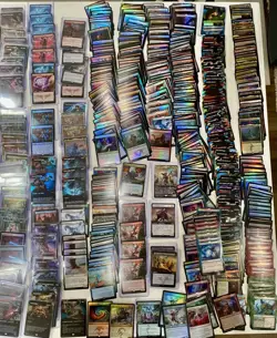 MTG TARKIR: DRAGONSTORM 800 plus card lot Magic the Gathering FOILSNever played - Image 1