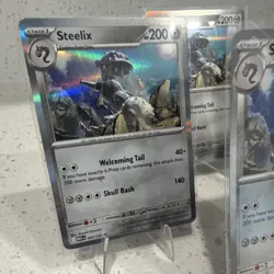 Pokemon TCG Steelix - 093/132 Card Lot x4 - Mega Evolution - Near Mint Holo - Image 2