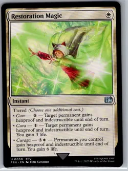 Restoration Magic 30 FINAL FANTASY - Magic The Gathering MTG - NM - Image 1
