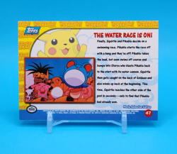 Pokemon Card - The Water Race is on! 47 - Pikachu's Vacation - Topps - Image 3