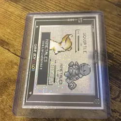 NINETALES Vs Squirtle GAMEBOY COLOR - POKEMON CARD Holo NM - Image 3