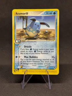 Azumarill 30/100 - Pokemon EX Sandstorm - MP - Image 1