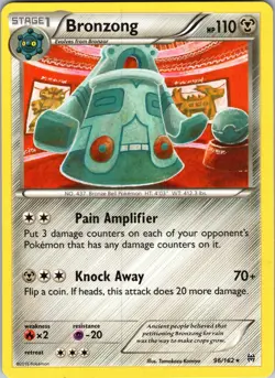 Bronzong 96/162 XY - BREAKthrough Pokemon TCG NM - Image 1