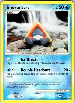 Snorunt 75/99 Arceus Pokemon NM Normal - Image 1